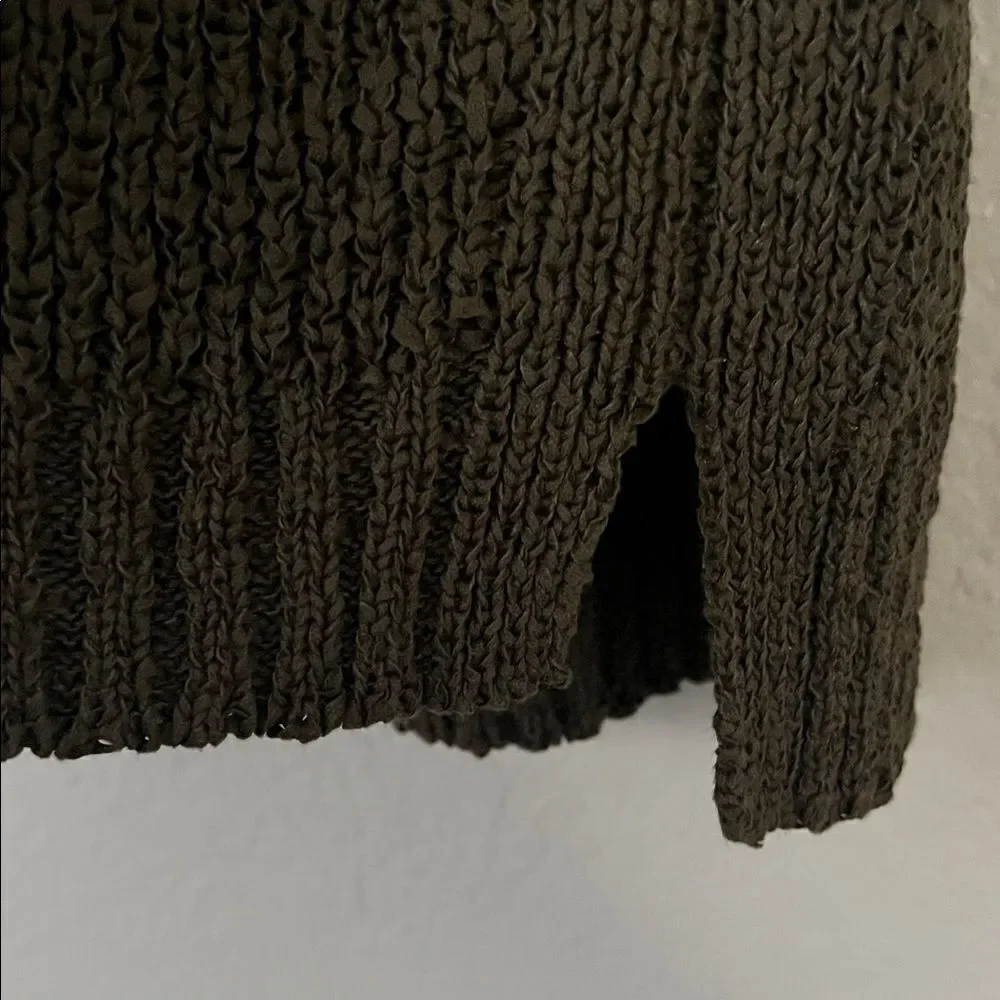 NWOT J. Crew Dark Green Knit tank in size XS